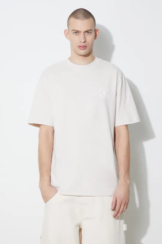beige Daily Paper cotton t-shirt Circle SS