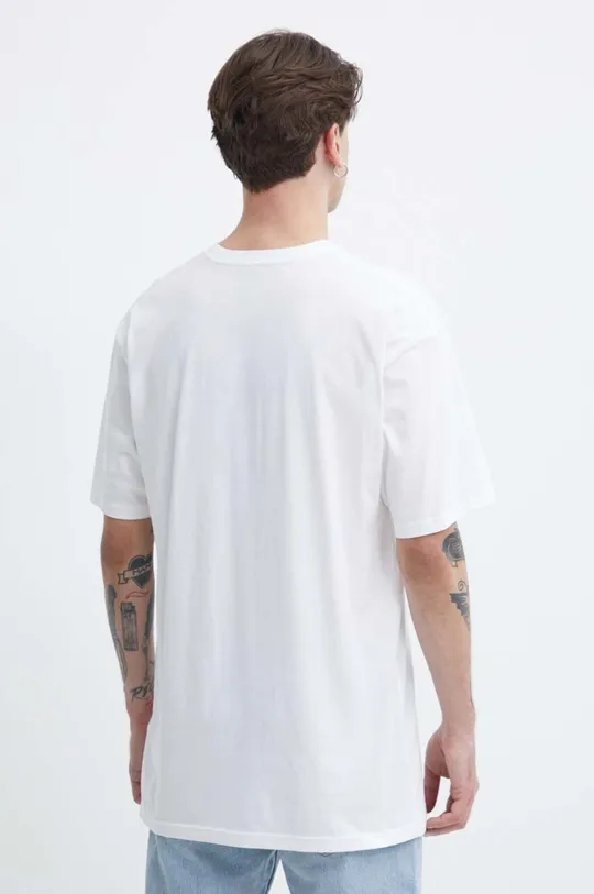 Bavlnené tričko Vans 3-pak biela