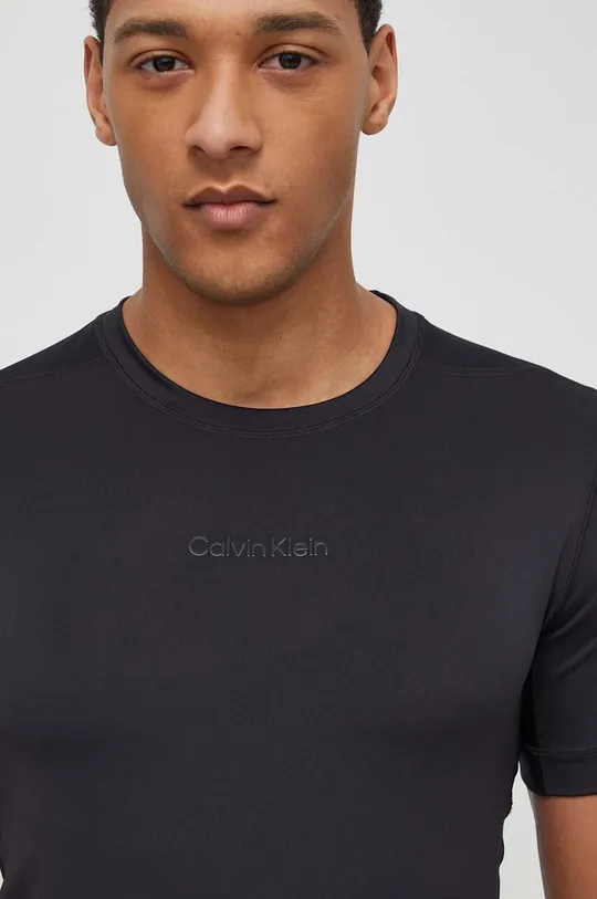 fekete Calvin Klein Performance edzős póló