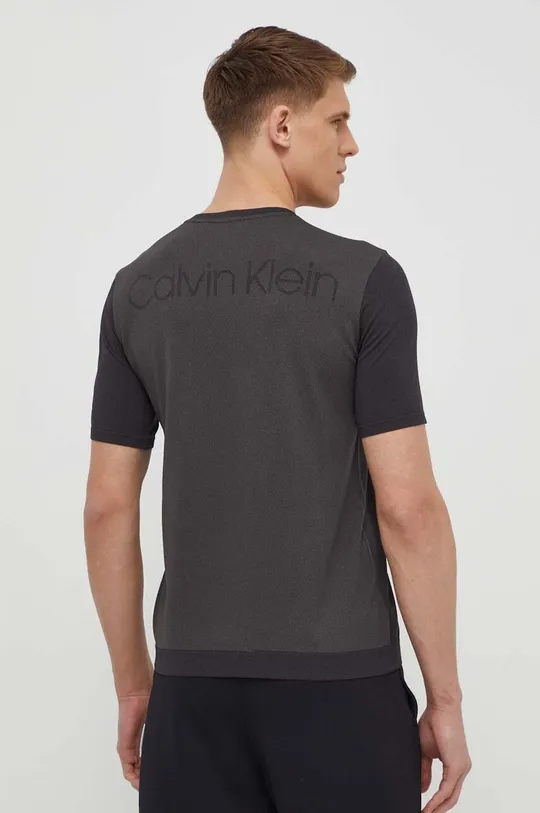 Kratka majica za vadbo Calvin Klein Performance 52 % Poliester, 48 % Najlon
