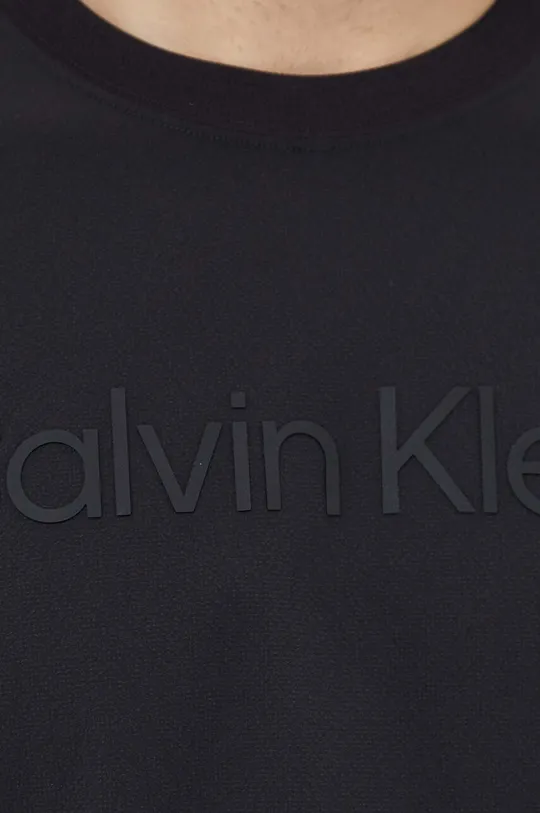 crna Majica kratkih rukava za trening Calvin Klein Performance