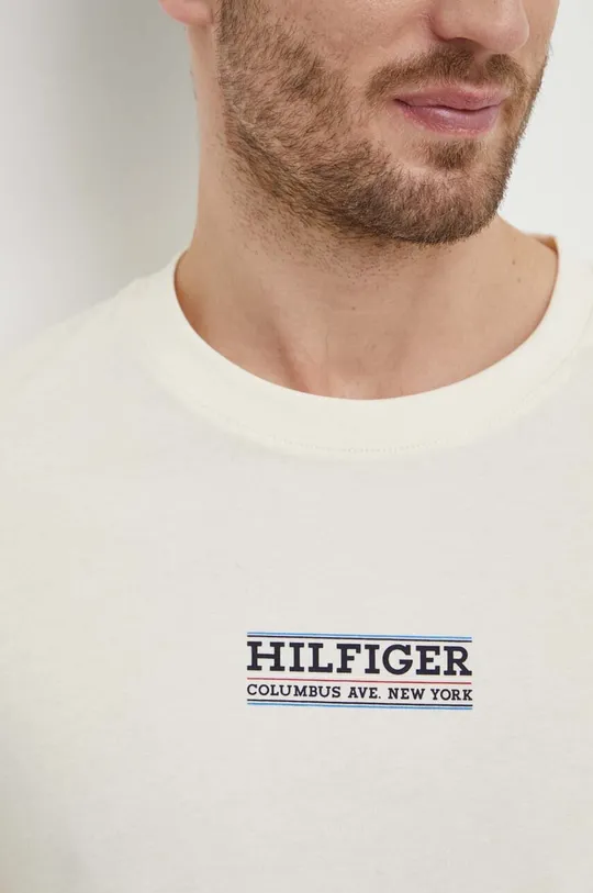Βαμβακερό μπλουζάκι Tommy Hilfiger Ανδρικά