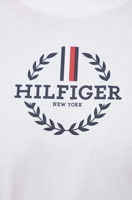 bianco Tommy Hilfiger t-shirt in cotone