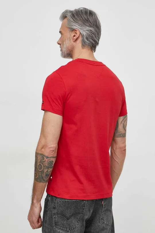 Бавовняна футболка Tommy Hilfiger червоний