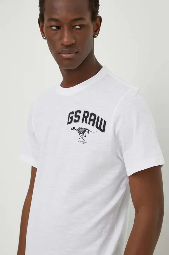 Βαμβακερό μπλουζάκι G-Star Raw 100% Βαμβάκι