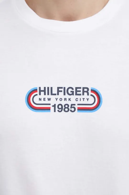 бежевий Бавовняна футболка Tommy Hilfiger