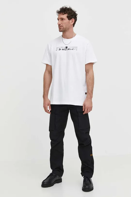 G-Star Raw t-shirt in cotone bianco