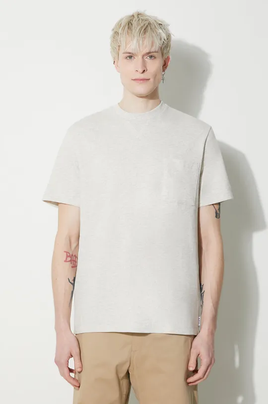 beige A.P.C. t-shirt in cotone T-Shirt Johnny Uomo