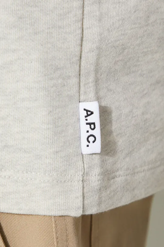 Bombažna kratka majica A.P.C. T-Shirt Johnny