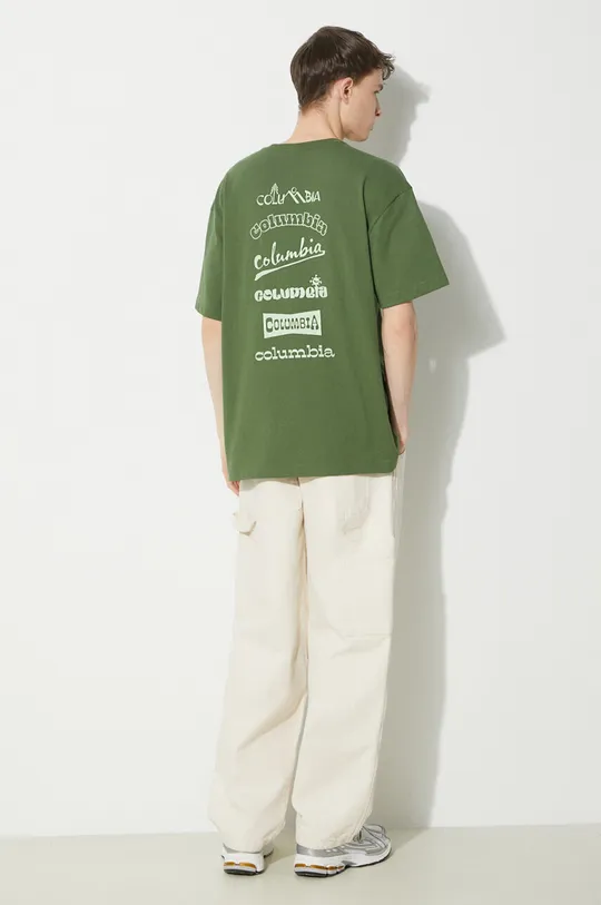 green Columbia t-shirt Burnt Lake Men’s
