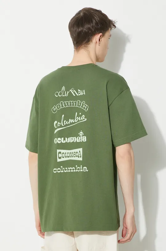 Columbia t-shirt Burnt Lake 60 % Bawełna, 40 % Poliester