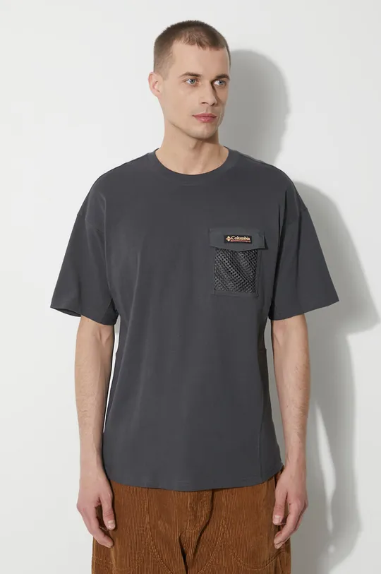 grigio Columbia t-shirt in cotone Painted Peak