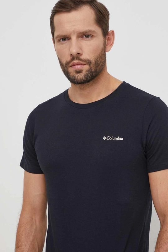 nero Columbia t-shirt in cotone  Rapid Ridge