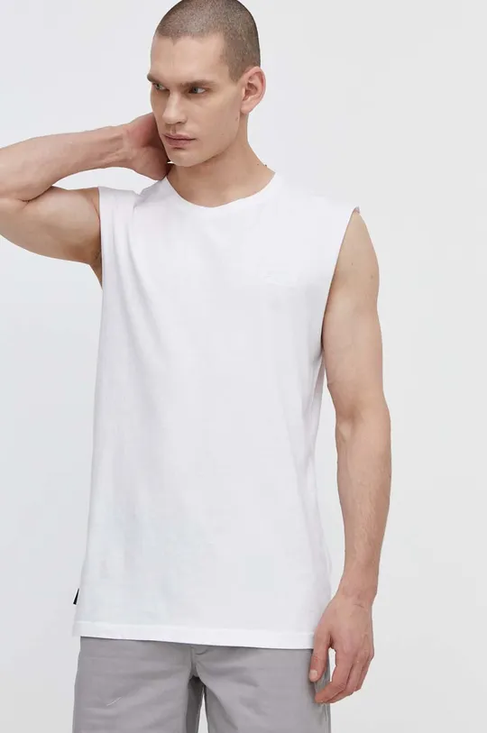 bianco Superdry t-shirt in cotone Uomo