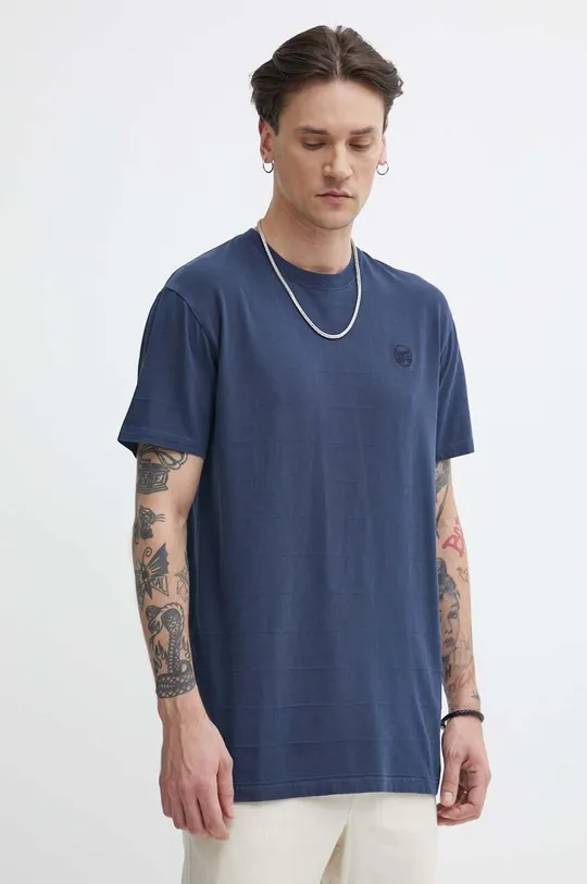 blu navy Superdry t-shirt in cotone Uomo