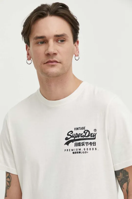 Superdry t-shirt bawełniany Męski