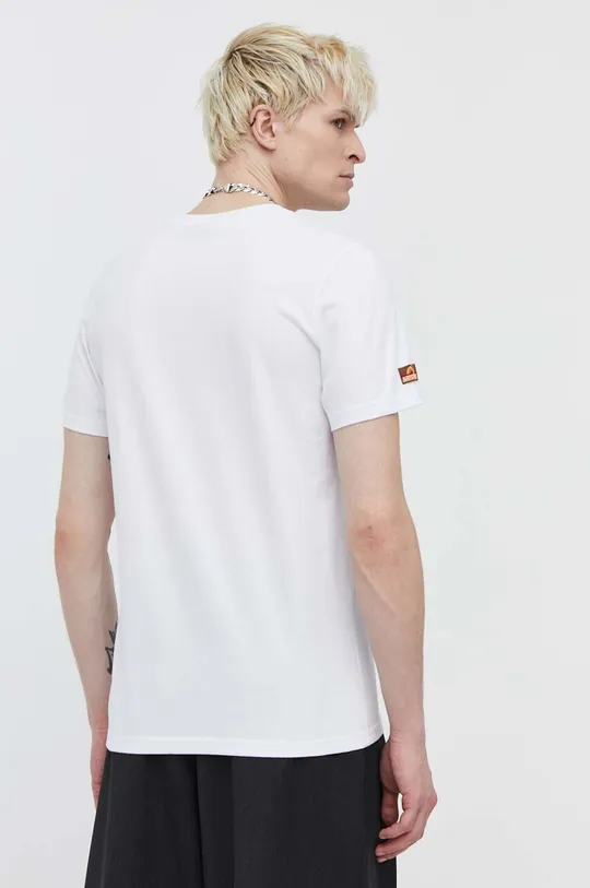 Odzież Superdry t-shirt bawełniany M1011911A.01C biały