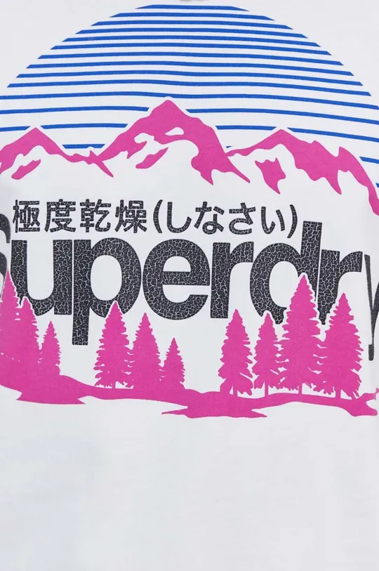 Bombažna kratka majica Superdry Moški