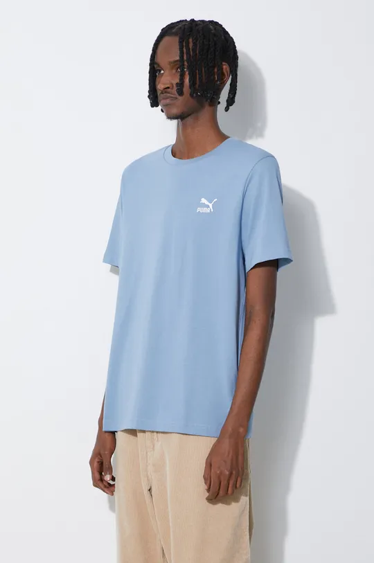 blu Puma t-shirt in cotone