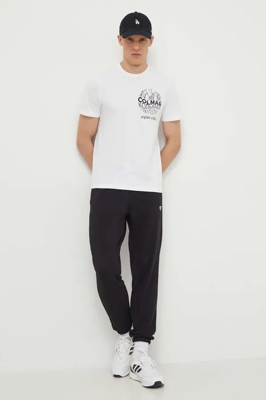 Colmar t-shirt in cotone bianco