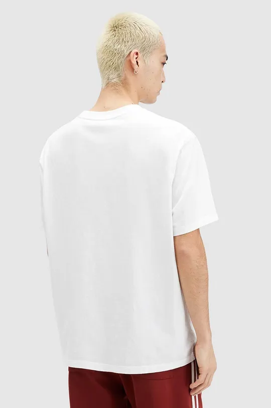 λευκό Βαμβακερό μπλουζάκι AllSaints DAIZED SS CREW
