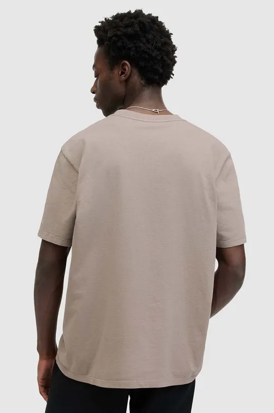 Βαμβακερό μπλουζάκι AllSaints VARDEN 100% Οργανικό βαμβάκι