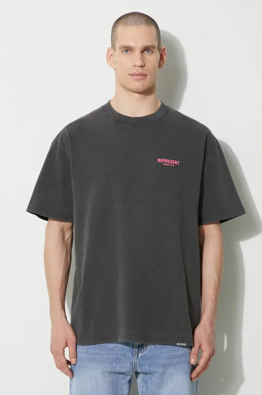 gray Represent cotton t-shirt Owners Club Men’s