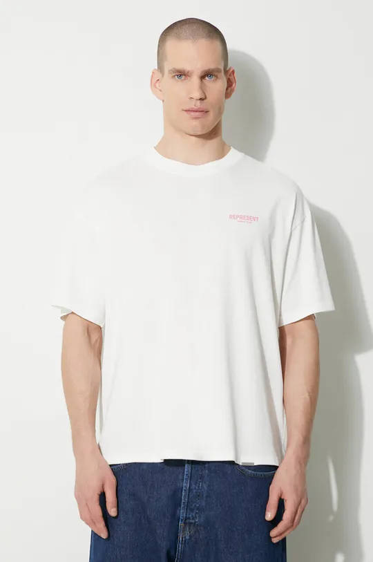 white Represent cotton t-shirt Owners Club