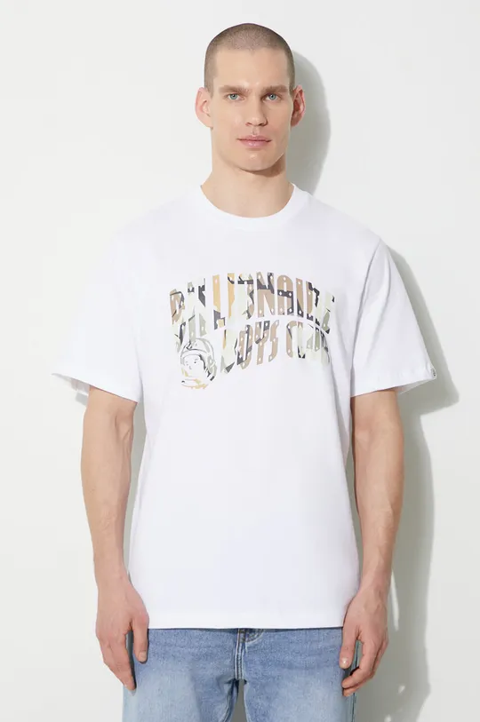 biały Billionaire Boys Club t-shirt bawełniany Camo Arch Logo Męski