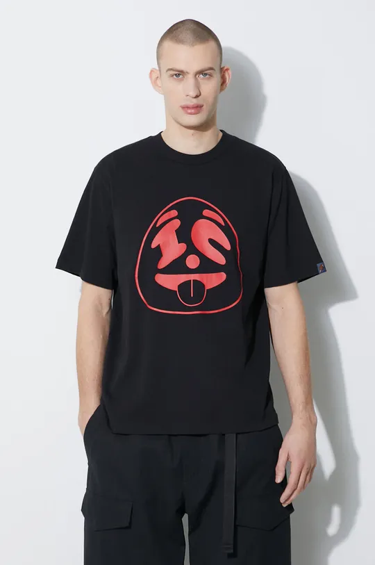 black Icecream cotton t-shirt Panda Face Men’s