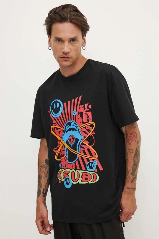 black KSUBI cotton t-shirt red pill biggie ss tee Men’s