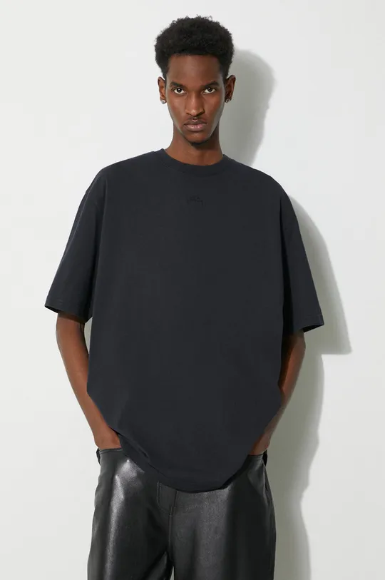 чорний Бавовняна футболка A-COLD-WALL* Essential T-Shirt Чоловічий