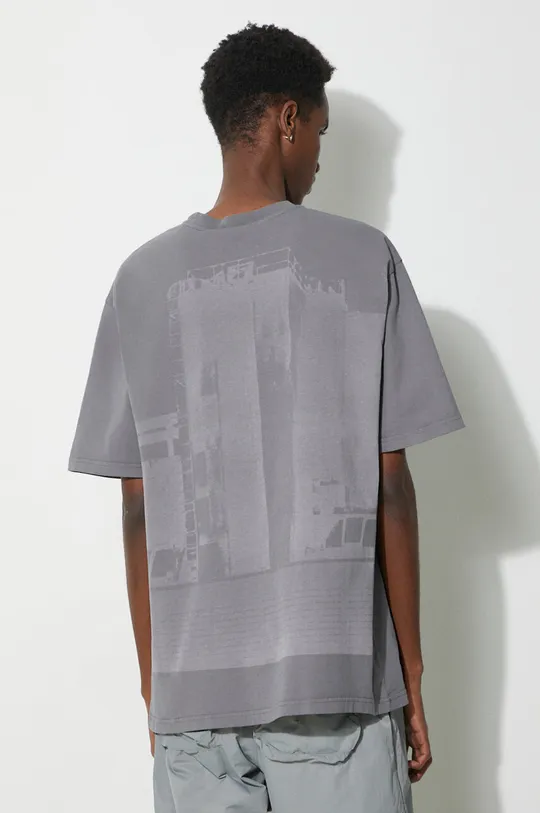 γκρί Βαμβακερό μπλουζάκι A-COLD-WALL* Discourse T-Shirt Ανδρικά