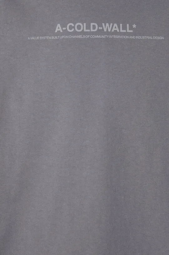 Bombažna kratka majica A-COLD-WALL* Discourse T-Shirt