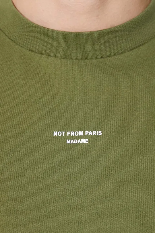 Памучна тениска Drôle de Monsieur Le T-Shirt Slogan Чоловічий