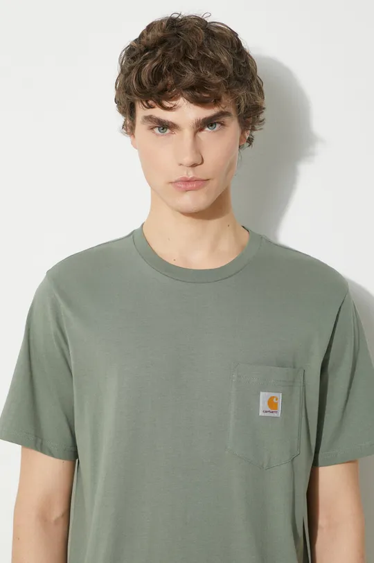 Carhartt WIP tricou din bumbac S/S Pocket T-Shirt De bărbați