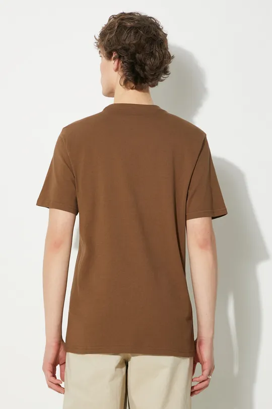 Bavlnené tričko Carhartt WIP S/S Pocket T-Shirt hnedá