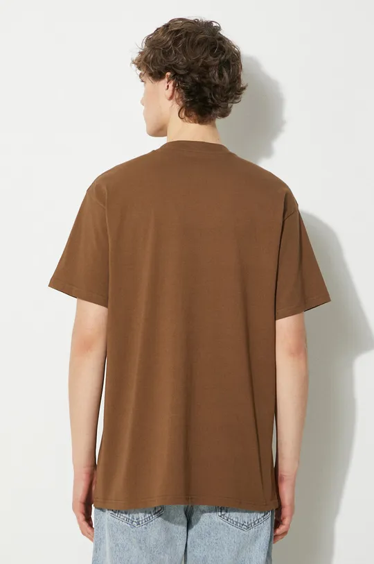 Бавовняна футболка Carhartt WIP S/S Script Embroidery T-Shirt 100% Бавовна