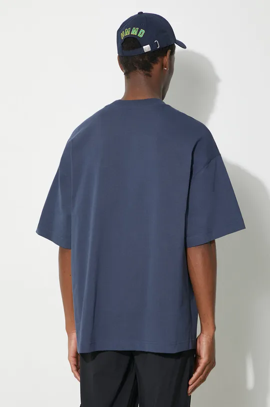 Carhartt WIP cotton t-shirt S/S Link Script blue