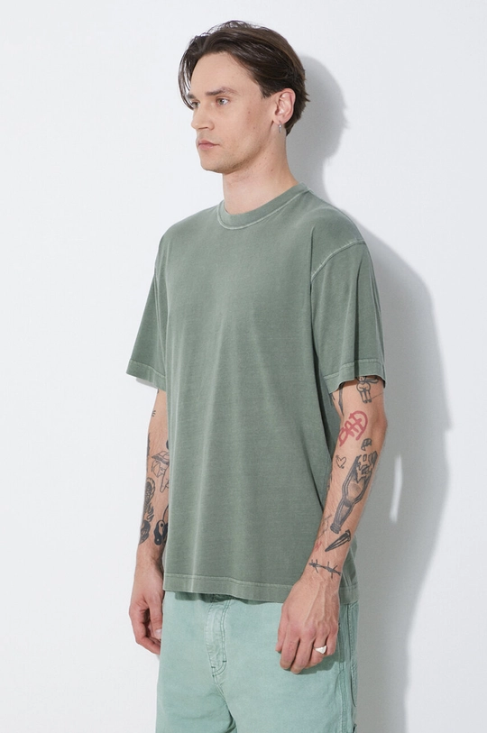 Памучна тениска Carhartt WIP S/S Dune T-Shirt зелен I032998.1YFGD