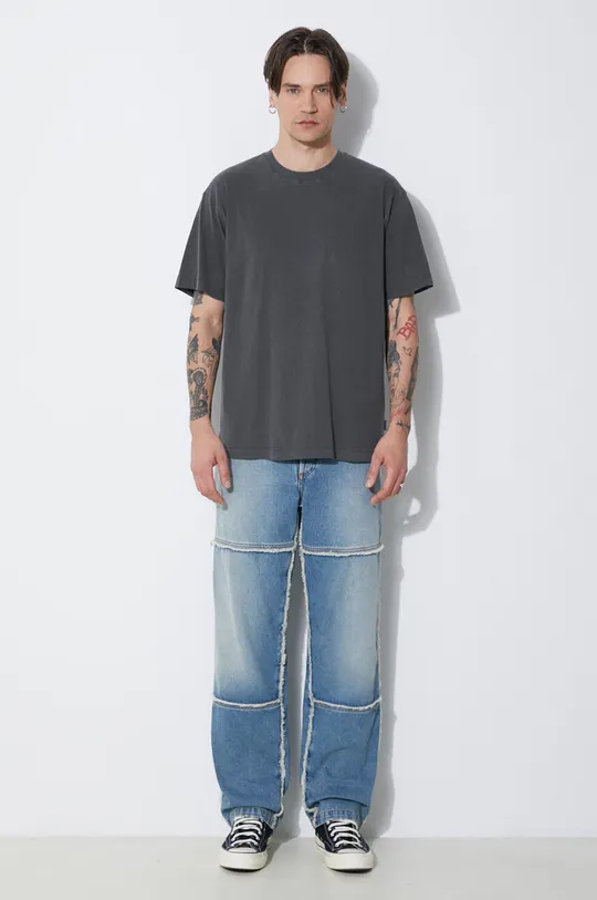 Carhartt WIP cotton t-shirt S/S Dune T-Shirt gray