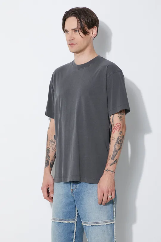 gray Carhartt WIP cotton t-shirt S/S Dune T-Shirt