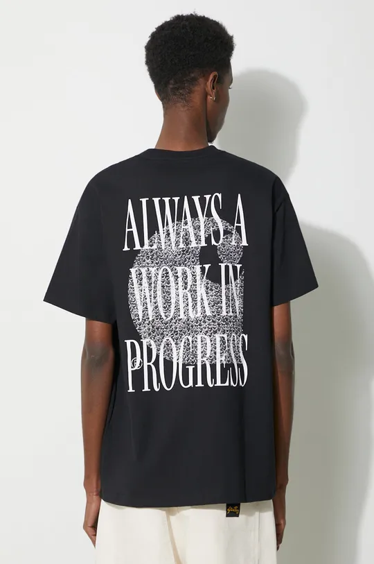 černá Bavlněné tričko Carhartt WIP S/S Always a WIP T-Shirt Pánský