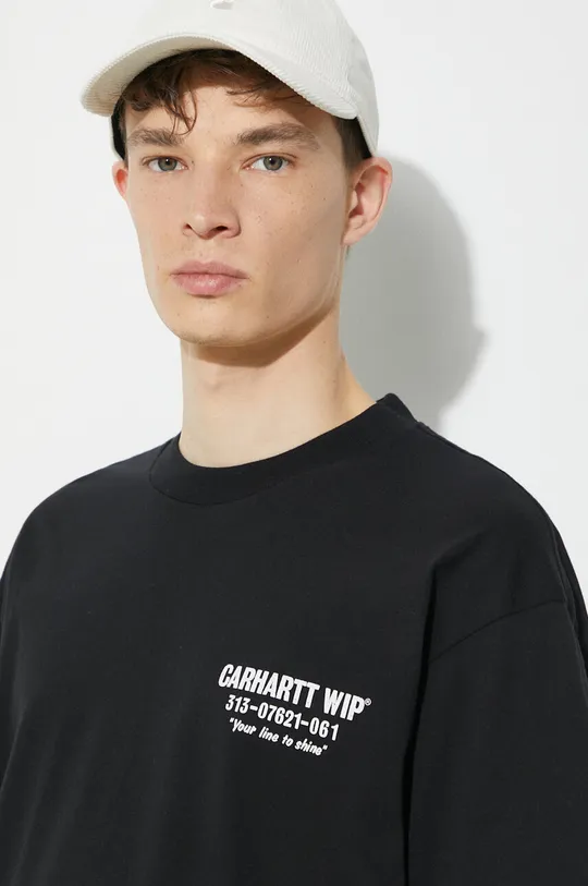 Bavlněné tričko Carhartt WIP S/S Less Troubles T-Shirt Pánský