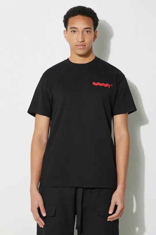Carhartt WIP t-shirt bawełniany S/S Fast Food T-Shirt 100 % Bawełna organiczna