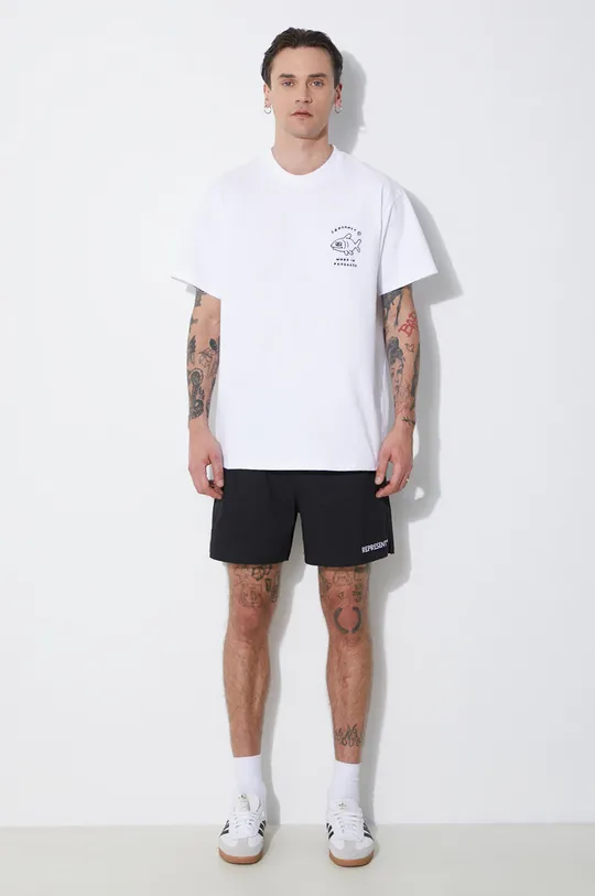 Carhartt WIP t-shirt bawełniany S/S Icons biały
