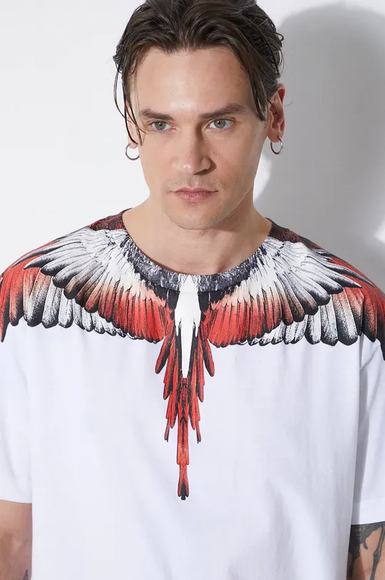 Marcelo Burlon t-shirt in cotone Icon Wings Basic Uomo