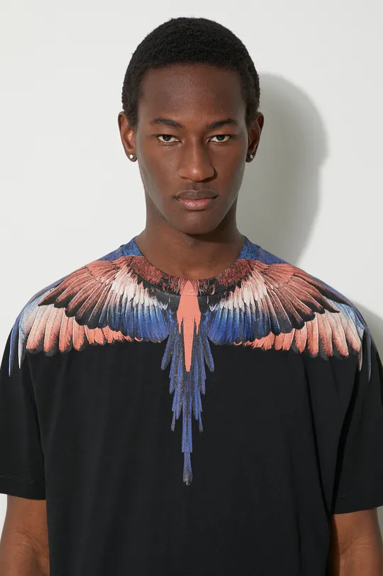 Βαμβακερό μπλουζάκι Marcelo Burlon Icon Wings Basic Ανδρικά