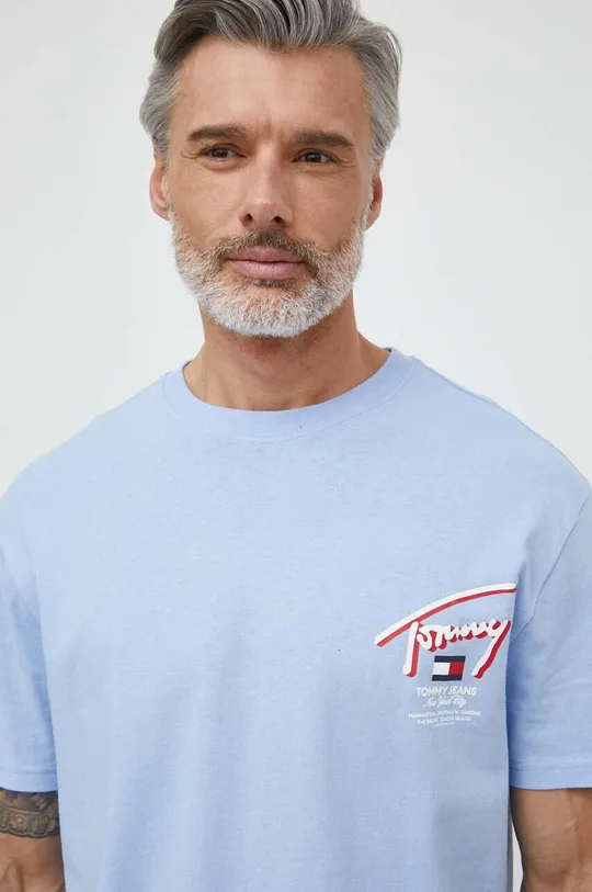 Bavlnené tričko Tommy Jeans 100 % Bavlna