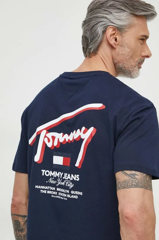 Tommy Jeans pamut póló 100% pamut
